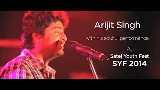 Arijit Singh With His Soulful Performance At Satej Youth fest SYF 2014.