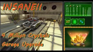 Tanki Online Insane 4 Million Crystals Garage Upgrade