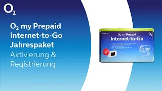 o2 my Prepaid Internet-to-Go Jahrespaket - Aktivierung & Registrierung