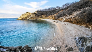 beach Dubrava, Pag, island Pag, Croatia