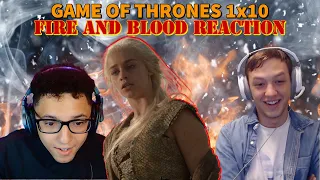 FIRST TIME WATCHING GAME OF THRONES!!! 1x10: "FIRE AND BLOOD" (SEASON ONE FINALE!!!)