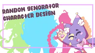 Random generator magical girl design [time lapse]