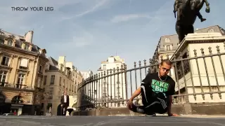 Bboy LILOU Tutorial Part 2 of 4 | YAK FILMS BREAK DANCING in Paris, France