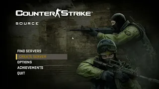Counter-Strike: Source with Steam Deck's UI (GamepadUI)