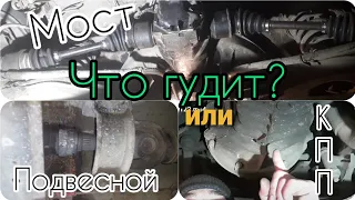 Как определить точно, гудит КПП, подвесной или редуктор(мост)# Mercedes-Benz W123