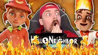 Die GANZE Stadt BRENNT! Hello Neighbor Hide and Seek Part 3