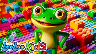 The Frog Song - Ribbit, Ribbit 🐸 2 HOURS Sing Along Nursery Rhymes - Fun Preschoolers Melodies