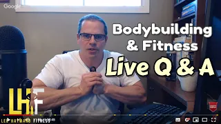 LIVE Q and A - How To Build Muscle, Lose Fat, and Get Back In Shape!