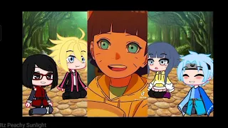 ✅React To Himawari💚Uzumaki ,By Boruto And His Friend's | Naruto Gacha React | Full HD video ( 1/2 )✅