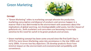 Marketing Management I for MBA  77 Lesson 26  Consumerism and green marketing