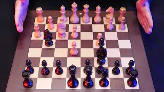 The Legendary Octopus Knight Game ♔ Karpov - Kasparov 1985 WCC Game 16 ♔ ASMR Chess