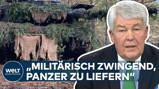 KRIEG IN DER UKRAINE: Panzer-Allianz? "Ist für die Planung der Ukraine im Frühjahr zwingend"