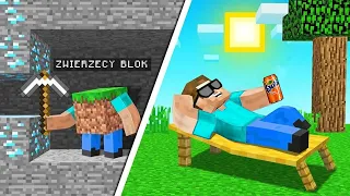 Minecraft, ale BLOKI PRACUJĄ ZA NAS!