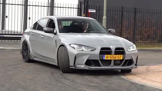 BMW M3 G80 with R44 Performance Exhaust - Start, Accelerations & Drifts!