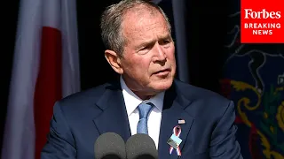 Former President George W. Bush Warns Of Domestic Terrorist Danger In 9/11 Commemoration Remarks