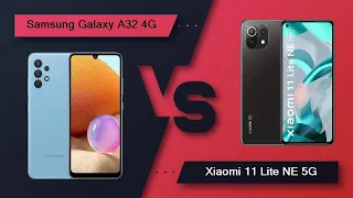 Samsung Galaxy A32 4G Vs Xiaomi 11 Lite NE 5G - Full Comparison [Full Specifications]