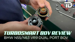 BMW N55/N63 Turbosmart VR9 Dual Port BOV Review w/GOOD SOUND!