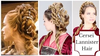 Cersei Lannister Purple Wedding Hair