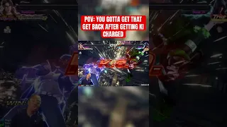 POV: You Gotta Get That Get Back After Getting Ki Charged #shorts #tekken7 #gaming #fgc