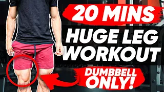 20 MIN HOME LEG WORKOUT DUMMBELLS ONLY