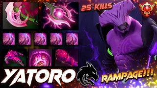 Yatoro Faceless Void - RAMPAGE!!! - Dota 2 Pro Gameplay [Watch & Learn]