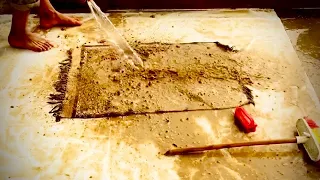 The most mud-soaked Rug you’ve ever seen!! Satisfying carpet cleaning asmr