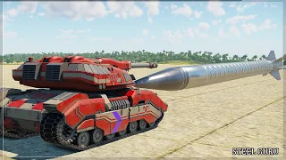 Trying to destroy D-OTR TWIN-GUN Tank in War Thunder !!!😱😱😱