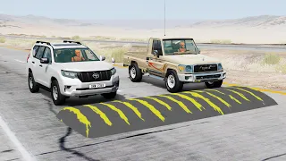 Speeding over speed bumps | #42 BeamNG drive