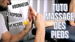 Tuto MASSAGE des PIEDS Bonheur par KINÉ