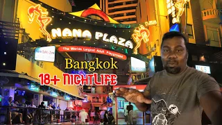 How Crazy Nightlife 18+ in Nana Plaza Bangkok Thailand freelancer around the street