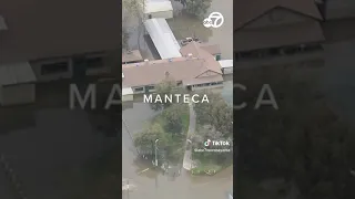 Rising San Joaquin River levels force evacuations in Manteca, Lathrop