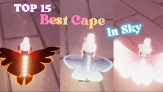 Top 15 Best Capes in Sky ✨✨ |Sky children of light|