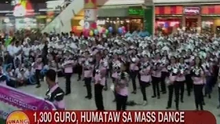 UB: 1,300 guro, humataw sa mass dance sa pagdiriwang ng World Teacher's Day sa Naga City, CamSur