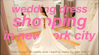 wedding dress shopping in nyc // weekend in my life, Mood Fabrics shopping, productive weekend