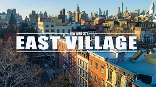 East Village in the winter