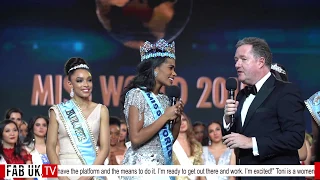 Miss World Jamaica, Toni Ann Singh has been crowned the 69th Miss World 2019 Fabuk