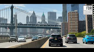 [2023/50] New York City - FDR Drive into Manhattan (New Jersey to Battery Park)