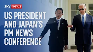 President Biden and Japan’s Pm Fumio Kishida hold news conference