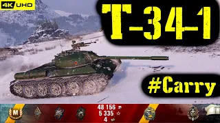 World of Tanks T-34-1 Replay - 6 Kills 3K DMG(Patch 1.6.1)