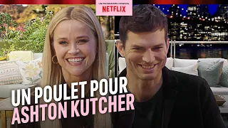 On a testé le français de ASHTON KUTCHER et REESE WITHERSPOON… TOI CHEZ MOI ET VICE ET VERSA