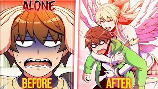 He Is Left Alone On Earth For 1000 Years But Gets an Angel Wife Instead | Manhwa Recap