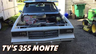 #G-body 355 sbc Monte Carlo shows up for some cooling upgrades...