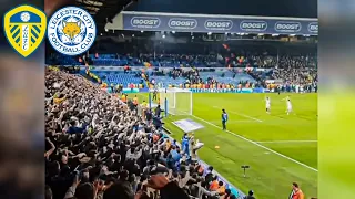 UNREAL Scenes Full Time celebration Leeds United v Leicester City