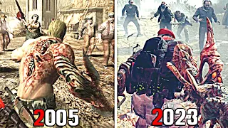 Jack Krauser's Weapons & Super Attacks - Resident Evil 4 Mercenaries Original vs Remake