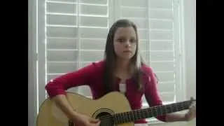 Me singing "Bubbly" by Colbie Caillat (My First Cover) Re-upload