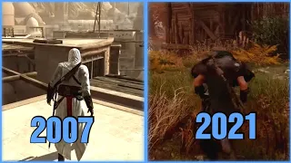 Evolution of Assassin's Creed Parkour| 2007 - 2021|