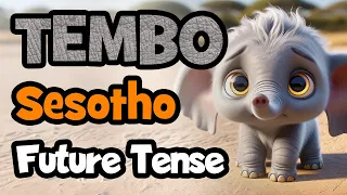 Learn Sesotho Verb Tenses with The Little Big Five | Tembo Finds Bravery - Future Tense