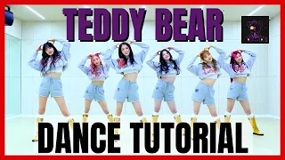 STAYC - "Teddy Bear" Dance Practice Mirrored Tutorial (SLOWED)