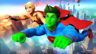 SUPERMAN & SUPERGIRL LIEBESGESCHICHTE! 😘💕 in Fortnite!