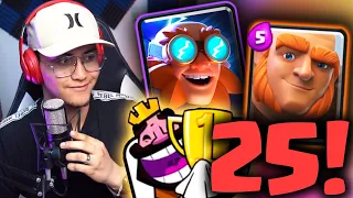 ¡¡¡25 VICTORIAS CON MAZO DOBLE GIGANTE!!! 😱⛔ Best Pro Deck Clash Royale - YoSoyRick